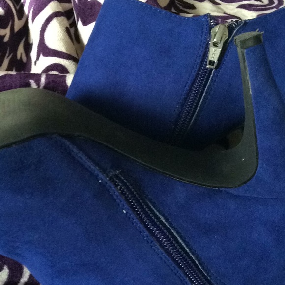 💖💟 💙Sexy Blue zip bootie💙❤ - Picture 8 of 8